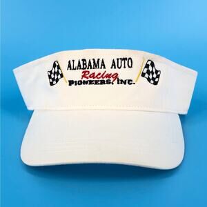 Alabama Auto Racing sun visor hat 90s 1990s vintage